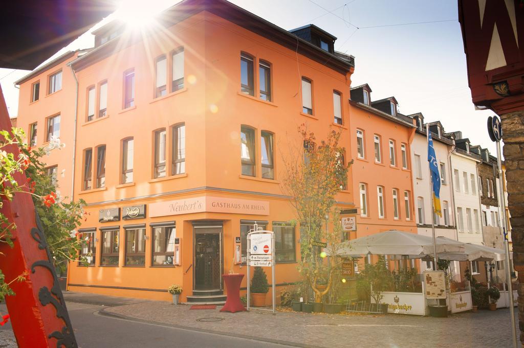 Hotel Neubert'S Gasthaus Am Rhein Lahnstein Exterior foto