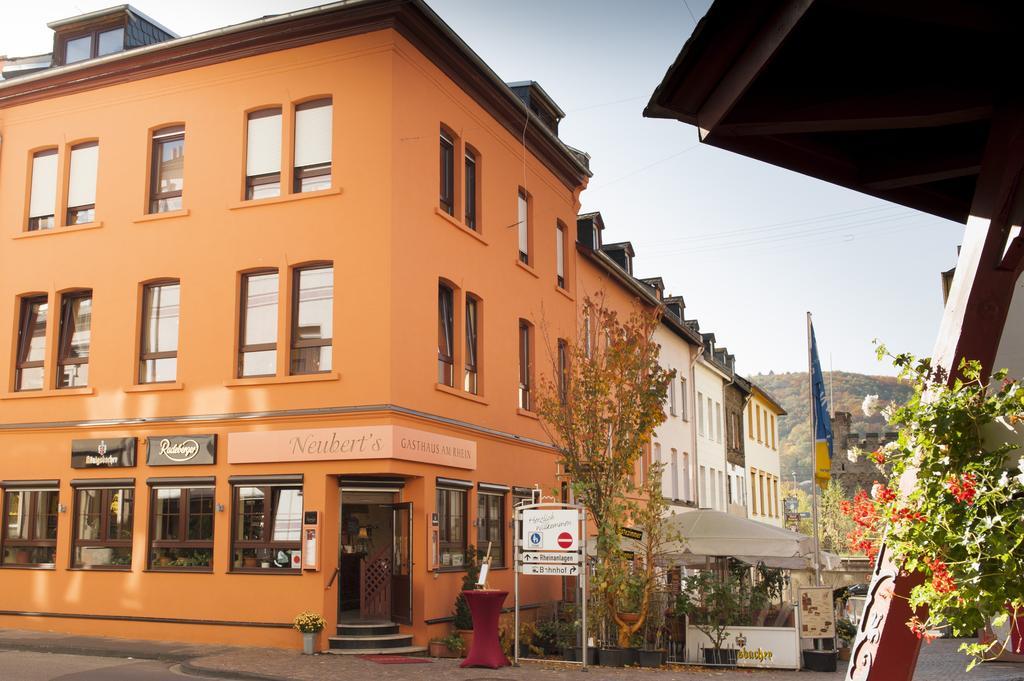 Hotel Neubert'S Gasthaus Am Rhein Lahnstein Exterior foto